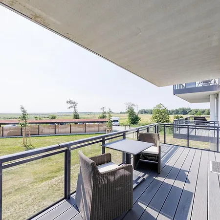 公寓 Kleine Strandmuschel Mit Suedbalkon *