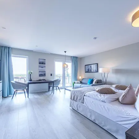 Kleine Strandmuschel Mit Suedbalkon 公寓