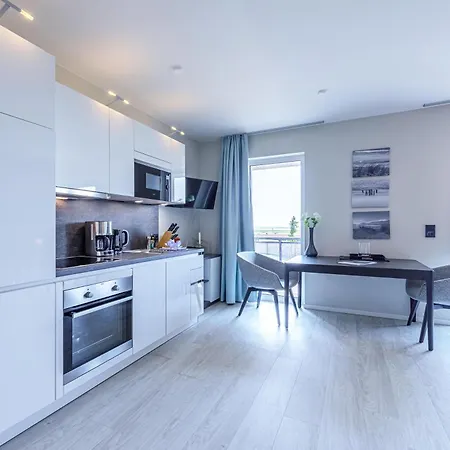 Kleine Strandmuschel Mit Suedbalkon 公寓