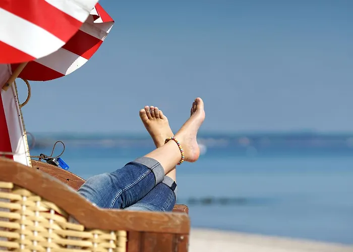 Kleine Strandmuschel Mit Suedbalkon * Вустров